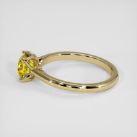 1.21 Ct. Yellow Sapphire Ring, 18K Yellow Gold 4