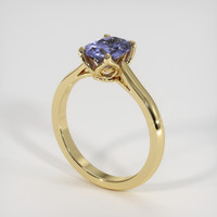 1.49 Ct. Sapphire Ring, 18K Yellow Gold 2