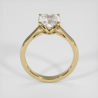 2.44 Ct. White Sapphire Ring, 18K Yellow Gold 3