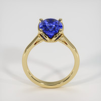 4.48 Ct. Blue Sapphire Ring, 18K Yellow Gold 3