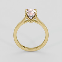 2.04 Ct. Pink Sapphire Ring, 18K Yellow Gold 3