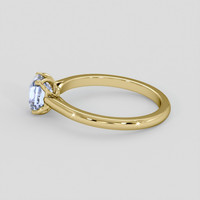 1.52 Ct. Bluish Purple Sapphire Ring, 18K Yellow Gold 4