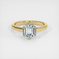 1.68 Ct. Sapphire Ring, 18K Yellow Gold 1