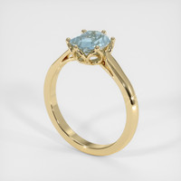 1.68 Ct. Sapphire Ring, 18K Yellow Gold 2