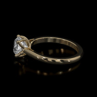 1.79 Ct. Sapphire Ring, 18K Yellow Gold 4