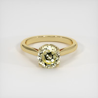 1.81 Ct. Sapphire Ring, 18K Yellow Gold 1