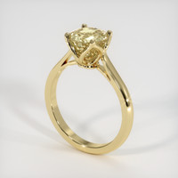 1.81 Ct. Sapphire Ring, 18K Yellow Gold 2