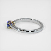 0.48 Ct. Sapphire Ring, 14K Yellow & White 4