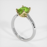 1.70 Ct. Gemstone Ring, 14K Yellow & White 2