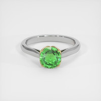 1.54 Ct. Gemstone Ring, 14K Yellow & White 1