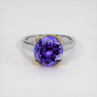 5.05 Ct. Gemstone Ring, 14K Yellow & White 1