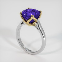 5.05 Ct. Gemstone Ring, 14K Yellow & White 2