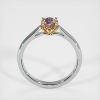 0.62 Ct. Sapphire Ring, 14K Yellow & White 3