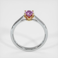 0.57 Ct. Sapphire Ring, 18K Yellow & White 3