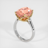 12.01 Ct. Sapphire Ring, 18K Yellow & White 2