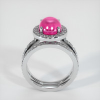 7.60 Ct. Ruby Ring, Platinum 950 3