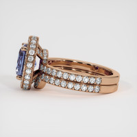 2.33 Ct. Sapphire Ring, 14K Rose Gold 4