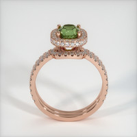 1.34 Ct. Sapphire Ring, 14K Rose Gold 3