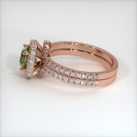 1.34 Ct. Sapphire Ring, 14K Rose Gold 4