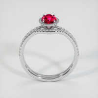 1.03 Ct. Ruby Ring, Platinum 950 3