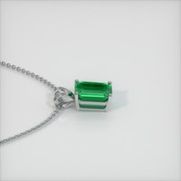 1.68 Ct. Emerald  Pendant - Platinum 950