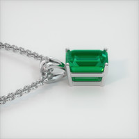 4.75 Ct. Emerald Pendant, Platinum 950 3