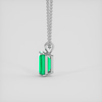6.44 Ct. Emerald Pendant, Platinum 950 3