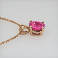 0.81 Ct. Gemstone Pendant, 14K Rose Gold 3