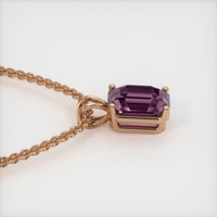 2.80 Ct. Gemstone Pendant, 14K Rose Gold 3