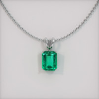 Emerald Pendant 2.51 Ct., 18K White Gold Preview