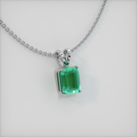 Emerald Pendant 2.51 Ct., 18K White Gold Preview