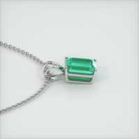 Emerald Pendant 2.51 Ct., 18K White Gold Preview