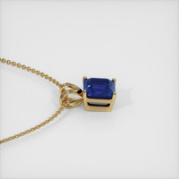 1.57 Ct. Sapphire Pendant, 14K Yellow Gold 3