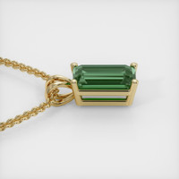 2.07 Ct. Gemstone Pendant, 14K Yellow Gold 3