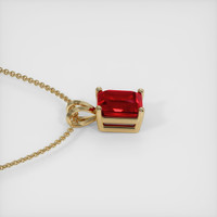 Ruby Pendant 3.01 Ct., 14K Yellow Gold Preview