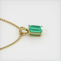 Emerald Pendant 2.51 Ct., 18K Yellow Gold Preview