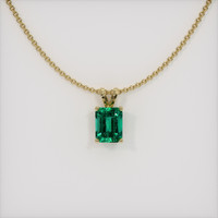 Emerald Pendant 1.67 Ct., 18K Yellow Gold Preview
