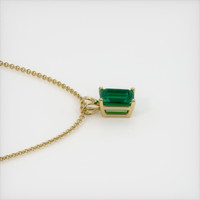 Emerald Pendant 1.67 Ct., 18K Yellow Gold Preview