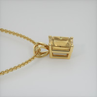 1.77 Ct. Gemstone Pendant, 18K Yellow Gold 3