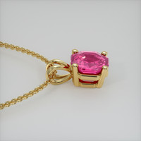 0.81 Ct. Gemstone Pendant, 18K Yellow Gold 3