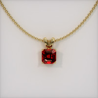 Ruby Pendant 0.92 Ct., 18K Yellow Gold Preview