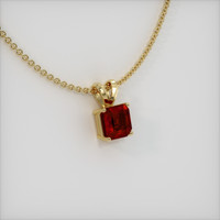 Ruby Pendant 0.92 Ct., 18K Yellow Gold Preview