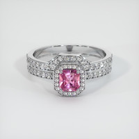 0.77 Ct. Sapphire Ring, Platinum 950 1