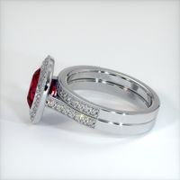 1.88 Ct. Ruby Ring, Platinum 950 4