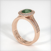 2.93 Ct. Sapphire Ring, 18K Rose Gold 2
