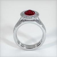 1.88 Ct. Ruby Ring, 14K White Gold 3