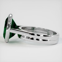 3.64 Ct. Emerald Ring, Platinum 950 4