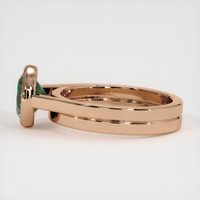 1.66 Ct. Green Sapphire Ring, 14K Rose Gold 4