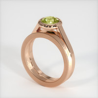 1.17 Ct. Sapphire Ring, 18K Rose Gold 2