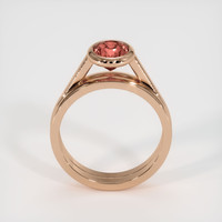 1.12 Ct. Sapphire Ring, 14K Rose Gold 3